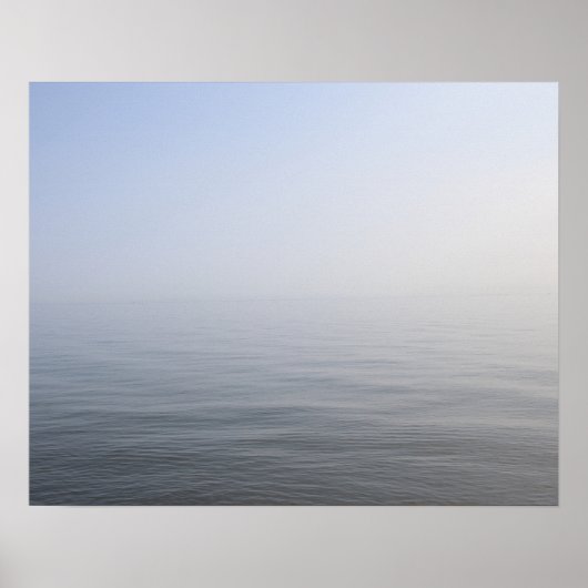 Hazy Lake Poster (Voorkant)