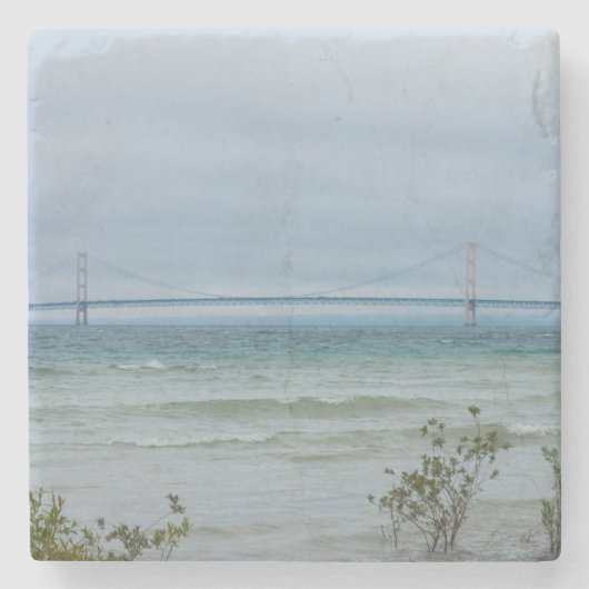 Hazy Mighty Mac Stenen Onderzetter (Voorkant)