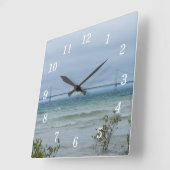 Hazy Mighty Mac Vierkante Klok (Hoek)