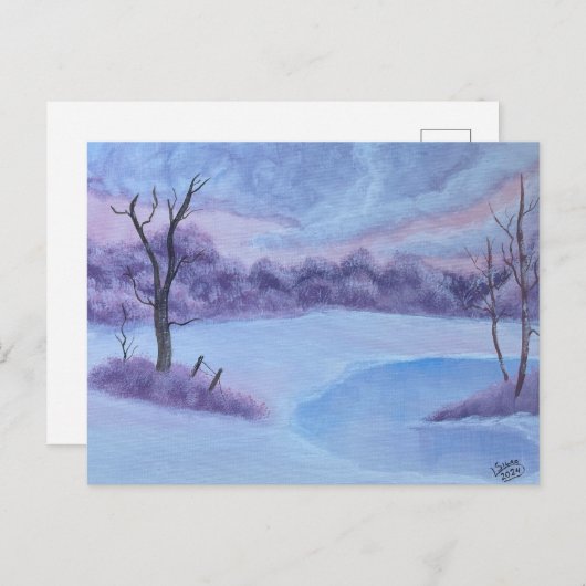 Hazy Peace Briefkaart (Voorkant / Achterkant)