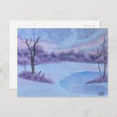 Hazy Peace Feestdagenkaart (Voorkant / Achterkant)