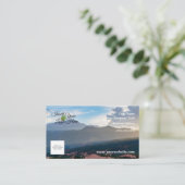 Hazy Pikes Peak Sunset Visitekaartje (Staand voorkant)