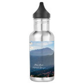 Hazy Pikes Peak Sunset Water Fles (Links)