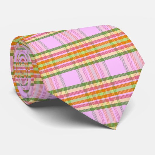 Hazy Plaid HDIC Stropdas (Opgerold)