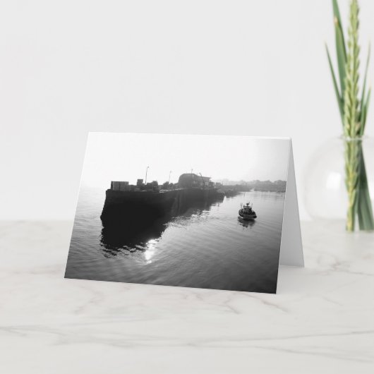 Hazy South Pier, Bridlington Kaart (Voorkant)