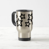 Hazy Star Cluster Travel Mug Reisbeker (Voorkant links)