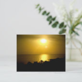 Hazy Sun Briefkaart (Staand voorkant)