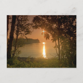 Hazy Sunrise bij Split Rock Briefkaart