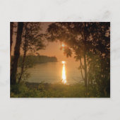 Hazy Sunrise bij Split Rock Briefkaart (Voorkant)