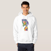 Hazy Vase Face Hoodie (Voorkant volledig)