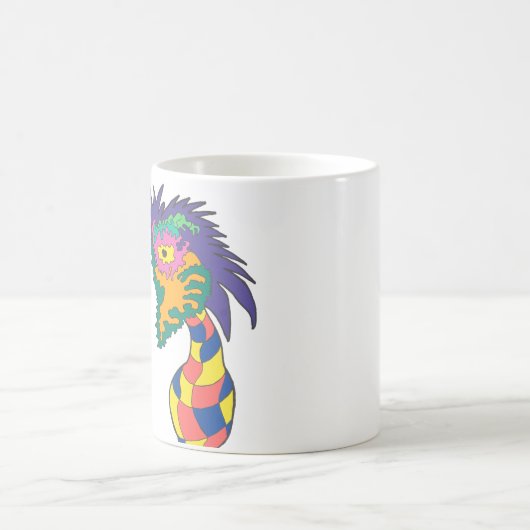 Hazy Vase Face Koffiemok (Center)