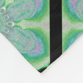 Hazy Wildflower 1 Fleece Deken (Hoek)