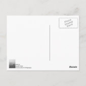Hazzy Grazing Grijswaarden Briefkaart (Achterkant)
