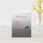 Hazzy Grazing Thinking of You Kaart (Gele Bloem)