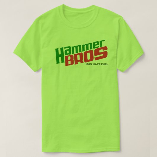 HB-hagebrandstof T-shirt (Design voorkant)