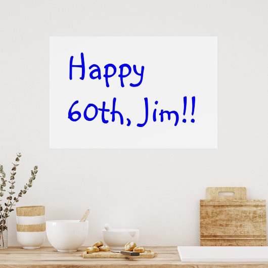 HB jim Poster (Keuken)