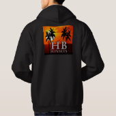 HB Sunsets: Facebook Hoodie (Achterkant)