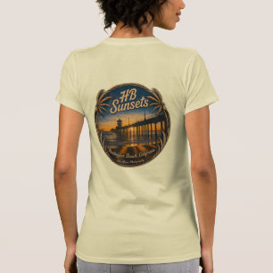 HB Sunsets - John Minar Fotografie T-shirt
