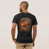 HB Sunsets Surf Shirt  (Achterkant volledig)