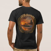 HB Sunsets Surf Shirt  (Achterkant)