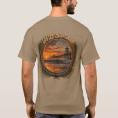HB Sunsets Surf T-Shirt  (Achterkant)