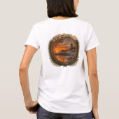 HB Sunsets T-shirt (Dames) (Achterkant)