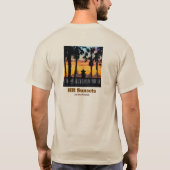 HB Sunsets T-shirt (heren) (Achterkant)