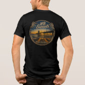 HB Sunsets T-shirt (heren) (Achterkant)