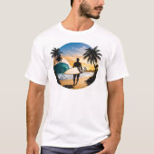 HB Surf & Sunsets T Shirts  (Voorkant)