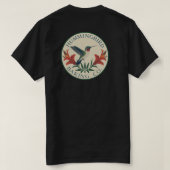 HBC Folk Art Logo Mannen T-shirt (Design achterkant)
