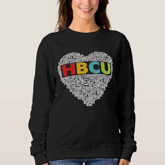 HBCU Afgestudeerde HBCU Afgestudeerde Kostuum Midd Trui (Voorkant)