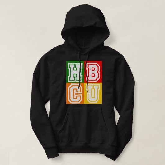 HBCU African American Black History Hoodie (Design voorkant)