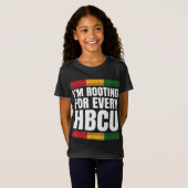 HBCU Afro-Amerikaans College Student Design T-shirt (Voorkant volledig)