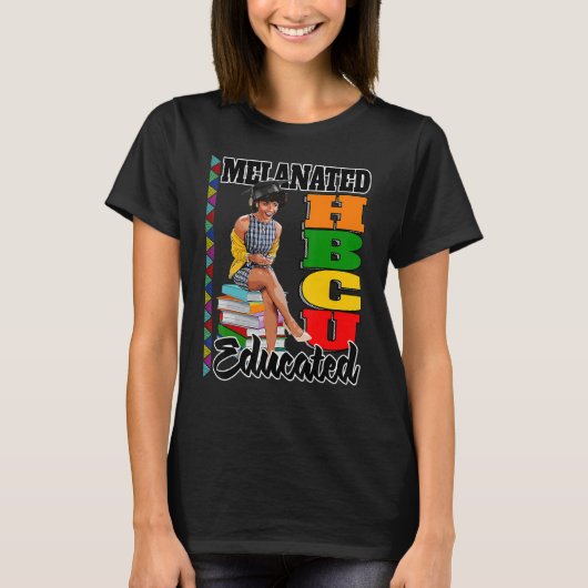 HBCU Afstudeerder Shirten Historisch Zwarte Colleg T-shirt (Voorkant)