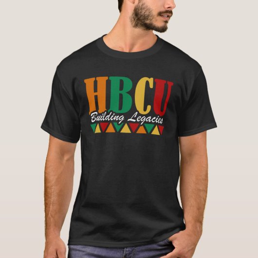 HBCU Apparel Historical Black College HBCU 2 T-shirt (Voorkant)