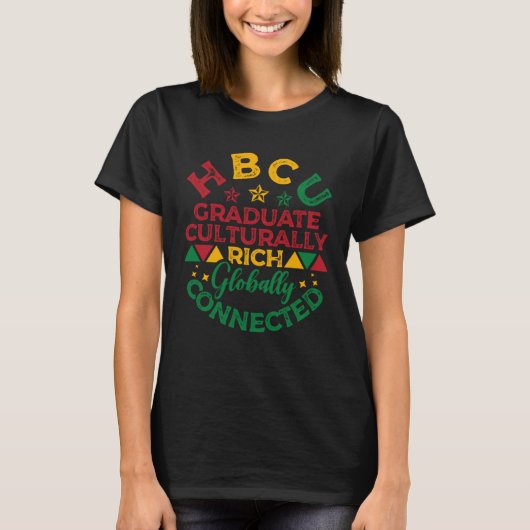 HBCU Apparel Historical Black College HBCU  3 T-shirt (Voorkant)