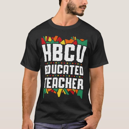 HBCU Apparel Historical Black College HBCU Educate T-shirt (Voorkant)