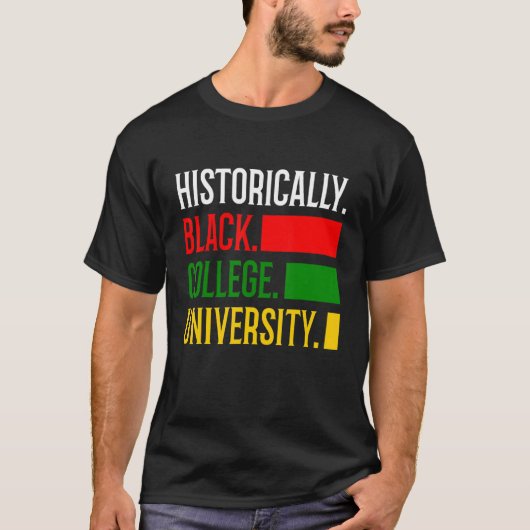 HBCU Apparel Historische Black College HBCU_4 T-shirt (Voorkant)
