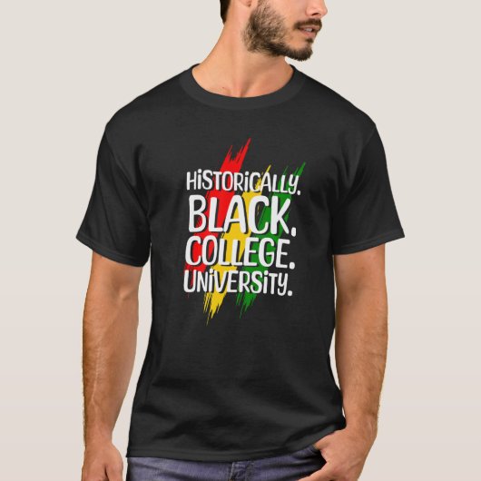 HBCU Apparel Historische Black College HBCU Premiu T-shirt (Voorkant)