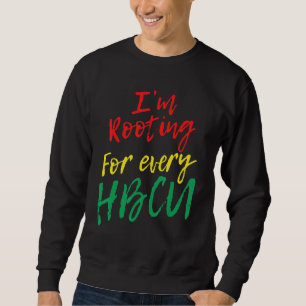 HBCU Black History-maand Ik rij voor elke HBC Trui