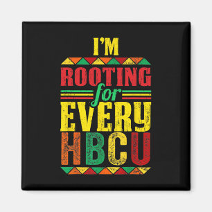 HBCU Black History Month ik steun elke HBCU Magneet