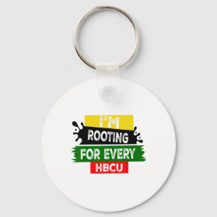 HBCU Black History Month ik steun elke HBCU Sleutelhanger