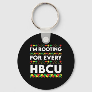 HBCU Black History Month ik steun elke HBCU Sleutelhanger
