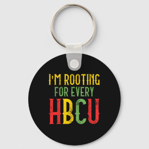 HBCU Black History Month ik steun elke HBCU Sleutelhanger
