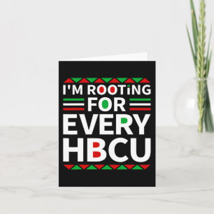 Hbcu Black History Pride Historische Zwarte Colleg Kaart