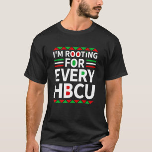 HBCU Black History Pride Historische Zwarte Colleg T-shirt