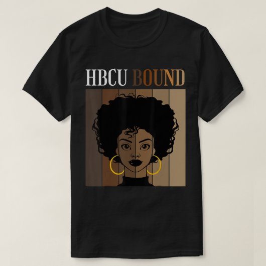 HBCU Bond Historische Zwarte Colleges Universiteit T-shirt (Design voorkant)