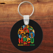 Hbcu Colleges Are Black History African American M Sleutelhanger (Voorkant)