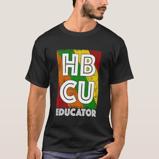 HBCU Educator Professor Afrocentric T-shirt (Voorkant)