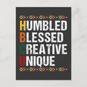 HBCU Ford Black Opgeleid student Historisch Briefkaart (Voorkant)